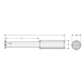 ISO Metric Deep Threading - Long Tools for Deep Holes Solid Carbide Thread Milling Tools - Big-tools Industrial Supply Tools for Metal Cutting